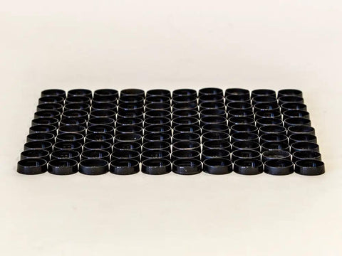 M6 Cage Nuts And Screws For Server Rack Mounts And Cabinet Installations Includes Heavy Duty Nylon Washers Shop Ground Hardware Kit with 100 black nylon washers.