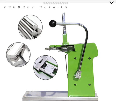 Smooth Operator Manual Bag Clipper Sealer Stapler With Two Thousand U Shaped Staples For Retail Store Bins And Grocery Sacks Bags It Tight And Cuts Messy Ends