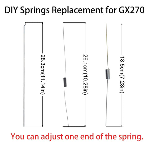 20 Piece Governor Throttle Return Springs Kit For Honda GX Engines Including Throttle Linkage Rods And Speed Control Springs Easy Plug And Play Install Compatible With GX160 GX200 Predator 196cc 200cc 212cc 224cc 420cc Small Engines DIY Upgrade springs replacement sizes