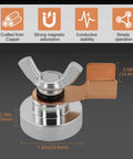 Magnetic Grounding Clamp For Welding With Strong Large Suction Magnet Head And Copper Tail Ground Connection