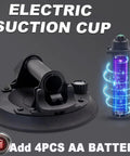 8 Inch Electric Vacuum Suction Cup Heavy Duty Lifter For Glass Wood Drywall Granite Tile Sucker With One Button Start And Automatic Pump To Move Large Panels Up To 440 Lbs No Sweat and battery requirement