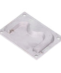 RiToEasysports stainless steel central console elevation button mounting plate with four screw holes