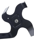 642-0003-0637 Black Left Hand Inner Tine Assembly For FT24 RT65 Tillers OEM Style Replacement Part steel construction