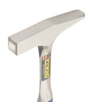 12 Oz Tinner's Cross Peen Hammer for Sheet Metalwork, USA Made With Forged Steel Construction, square face, side view
