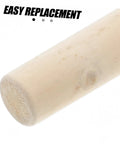 Ergonomic Wooden Handle Replacement For Gardening Tools Comfortable Grip For Weeding And Harvesting Fits Hand Sickles And Garden Trowels Durable Easy Install Tool Upgrade For Long Work Sessions close-up