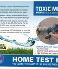 Toxic Metals Test Kit For Waste Water Ground Water Or Soil 1 Pack 5 Biz Day Turnaround Lab Fee And Mailing Fee Included DIY Home Lab Kit For Easy Water And Soil Analysis packaging with instructions and tools.