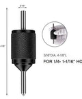 Transfer Center Aligner Punch Set in Hardened Steel 3/16 dia, 4-1/8 length for precise hole alignment