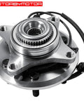 Beefed Up Front Wheel Bearing And Hub Assembly With ABS For 2015 2016 2017 Ford F150 6 Lug 4WD 4x4 Heavy Duty Low Runout