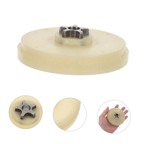 2 Pack Electric Chainsaw Sprocket And Plastic Drive Gear Replacement Kit, Compatible With Remington Inner Gear, Amp Up Power Transmission, Easy Install For Backyard Chores, Garden Maintenance And Woodworking Projects. plastic drive gear with metal sprocket