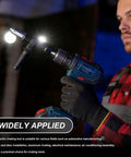 Person using Rivet Gun Adapter Kit For Cordless Drill Riveter With 2.4mm 3.2mm 4.0mm 4.8mm Rivet Heads in workshop