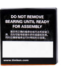 Box for 2 Pack 6204-2Z Deep Groove Ball Bearings With Double Metal Seal 20x47x14mm, assembly instructions visible