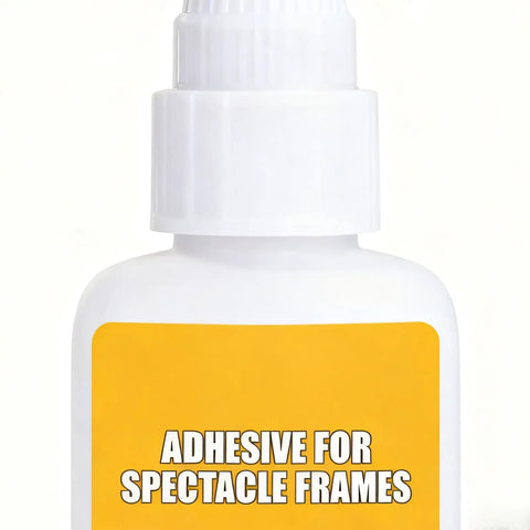 Eyeglasses Repair Adhesive Kit With Precision Nozzle For Metal Frames Pro Grade Instant Bond Glue Clear Finish Invisible Fix For Glasses