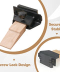 Wooden Bench Pin for Jewelry Making and DIY Projects, Grab and Go Portable Workbench Tool With Adjustable Clamp, Must Have for Cutting, Filing, Finishing and Light Drilling