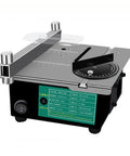 Fresh Knockout Desktop Mini Table Saw With Clear Safety Baffle For Clean 90 Degree And 45 Degree Cuts On Wood Acrylic Plastic Aluminum And Craft Projects No Drama Here, compact design with adjustable blade angle.