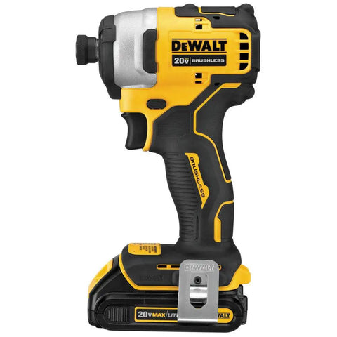 Atomic 20V Max Impact Driver Kit With 1700 In-Lbs Torque, Ultra-Compact 5.1-Inch Body, Variable Speed Trigger