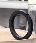 Side view of 58mm Silicone Brew Head Gasket Replacement for Espresso Machines and Coffee Makers O Ring Sealing Ring