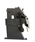 Side view of 36 Inch Sheet Metal Brake for 20 Gauge Steel and Metals Heavy Duty Manual Bender