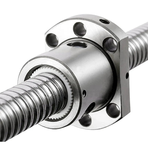 Anti Backlash Ball Screw SFU1605 RM1605 with metal ball screw nut and end machining, 16mm diameter, 1000mm length for CNC machine parts