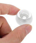 Close-up of Silicone Furniture Pads Non Slip Soft Rubber Leg Protectors for Chairs and Tables, 20 Pack