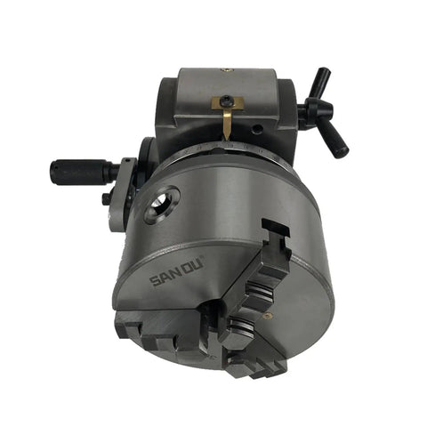 Industrial Grade CNC Dividing Head With 128Mm Center Height And 160Mm Three Jaw Chuck, Built Like A Tank 4Th Rotary Axis Milling Rig.