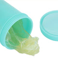 Open container of RMA 223 Solder Flux Paste For BGA PCB Repair And Electronic Soldering 100g showing yellow paste texture