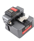 Cloimei High Precision Optical Fiber Cleaver Automatic Return System Tungsten Steel Cutter V-Groove for splicing fiber optic cable installations, compact tool.