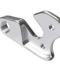 Rear Derailleur Hanger Dropout Adapter For MTB And Road Bikes Aluminum Alloy WG008-SL Silver 2.24x1.38 Inches No-Fuss Install