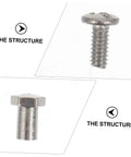 Close-up of replacement screws for Eyewear Repair Kit With Replacement Screws For Glasses Sunglasses And Wire Frame Eyewear.