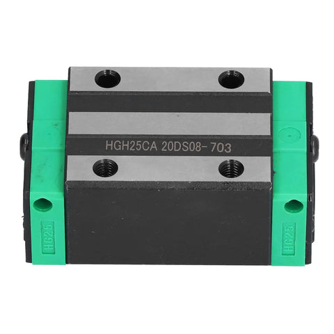 Heavy Duty Linear Slider Block Bearing Steel Rail Guide for CNC Machines and Automated Machinery Smooth Motion for Textile and Automotive Equipment Pro Grade HGH25CA block