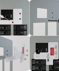 Generator Interlock Kit For 150 And 200 Amp Panels Compatible With Siemens And Murray, Easy Plug And Play Install shown in use