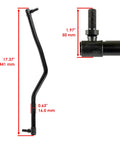 Steering Drag Link Set Left And Right For Husqvarna Lawn Tractors, Heavy Duty Replacement Drag Link Pair Compatible With 2042 LS, LGT2554, LGT2654, GTH2448 T, GTH2454 T, 2748 GLS, 2754 GLS And More, 441 mm long, 16 mm wide