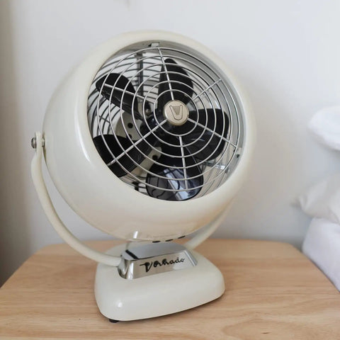 Fresh Retro Metal Air Circulator Fan For Bedroom Office Or Dorm Room Featuring Three Speed Settings And Tilt Control For Maximum Chill And Cool Vibes