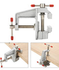 Ultra Portable Aluminum Mini Vise Clamp For Jewelry Making And Small Repairs On Your Workbench Easy Adjustable Precision Clamp