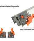 Two Pairs Undermount Drawer Slides With Soft Close Built Tough 10 Inch Full Extension Bottom Mount Heavy Duty Cold Rolled Steel Hidden Sliders adjustable locking device