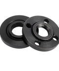 Angle Grinder Flange Wrench And Six Flange Nuts Kit 5/8-11 Fits Dewalt Makita Bosch Black Decker Ryobi Durable Steel Black components