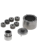 15 Tooth And 18 Tooth Charging Drill Gear Set 12V Two Speed Planetary Reduction Gear Kit parts, including ring and center gears