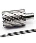 Premium HSS Annular Cutter With Weldon Shank Fits Magnetic Drills And Mill Machines Delivers smooth piercing for 1.75 inch holes.