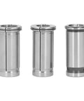 Top Tier Horett C25 Collet Chuck Holder Set With Three Sizes For 16mm 18mm And 20mm Tools High Carbon Steel Build shown in three variations.