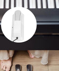Universal Keyboard Sustain Pedal With 1/4 Inch Input Plug And Anti Slip Rubber Bottom for Digital Pianos, Electronic Keyboards, MIDI