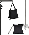 4 Pack Sandbags For Lighting Stands And Photo Gear Heavy Duty Backdrop Tripod Canopy Umbrella Base And Outdoor Setup with clips