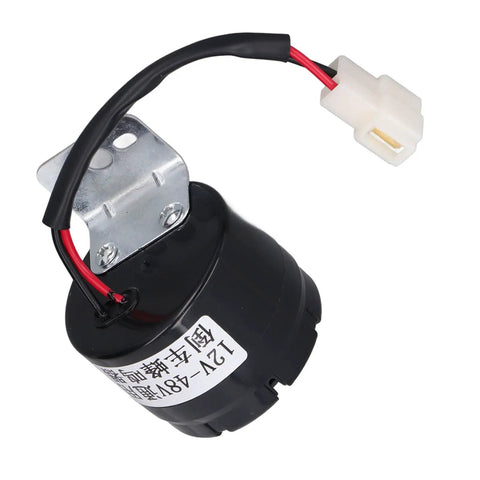 Hella Loud Heavy Duty Forklift Backup Alarm And Bad Boy Reverse Warning Beeper For 12v To 48v Dc Industrial Electric Handling Trucks With Plug And Play Wire Kit