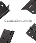 Top Shelf Oil Rubbed Bronze 4X4 Interior And Exterior Door Hinges Smooth Swinging Action Heavy duty design with matching fasteners.