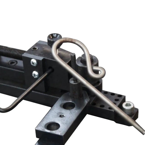 Mini Universal Wire Bender Tool Hardened Steel For Jewelry Making And Auto Repairs And DIY Projects with bent wire demonstration