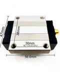 Pro Grade Linear Guide System With HSR15 And HSR15A Linear Block And GK Linear Bearing High Precision Motion Guide, size details