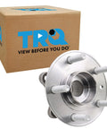 Rear Driver Or Passenger Side Wheel Bearing And Hub Assembly For 22 To 24 Jeep Grand Cherokee And 21 To 24 Jeep Grand Cherokee L in front of a TRQ box