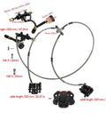 32 Inch Golf Cart Rear Differential Axle Kit With 60V 3000W Brushless Motor And Five 12V 20Ah Batteries, assembly view.