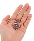Stainless Steel Hex Socket Set Screws Kit 40 Pieces M5x8 M5x10 M6x8 M6x10 Cup Point Grub Screws DIY-Friendly For Quick Mounting Easy Install For Towel Racks And Fixtures No Fuss Hardware For DIY Projects, small set in hand