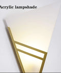 Modern Black Acrylic Wall Sconce Minimalist Bedroom Bedside Lamp With Uniform Soft Glow For Living Room Decor And Creative Lighting Fixture To Elevate Your Space With Luxe Chic Style, featuring an elegant acrylic lampshade.