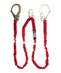 6 Ft Double Leg Safety Lanyard With Internal Shock Absorber OSHA ANSI Compliant Restraint Lanyard for arborists