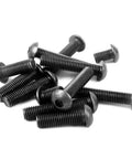 M3 To M5 Alloy Steel Hex Socket Button Head Screws Kit In Silver For Furniture And DIY Projects Cap Bolts Pack